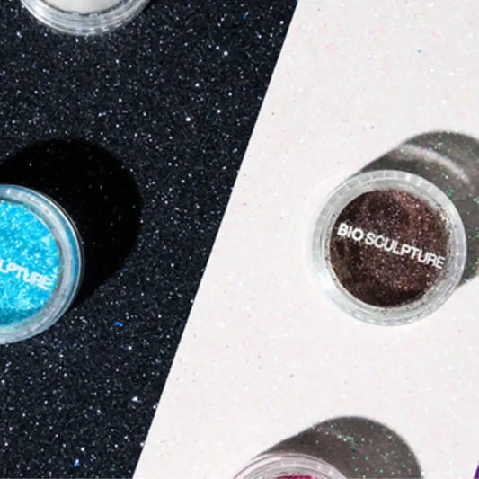 Glitter Very Sparkle Pinsel & Tools Entwickelt, um die Farbe Nr. 288 Very Peri zu verbessern. Bio Sculpture