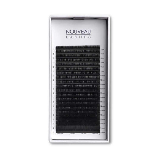 NEW Lashes Extensions mixed size Box 20 Reihen MATT Lash Extensions Diese Volumen-Wimpernverlängerungen sind perfekt für Ihre Global Volume-Behandlungen oder andere Volumen-Wimperntechniken, da sie unglaublich einfach aufzufächern sind. Die tiefschwarze F