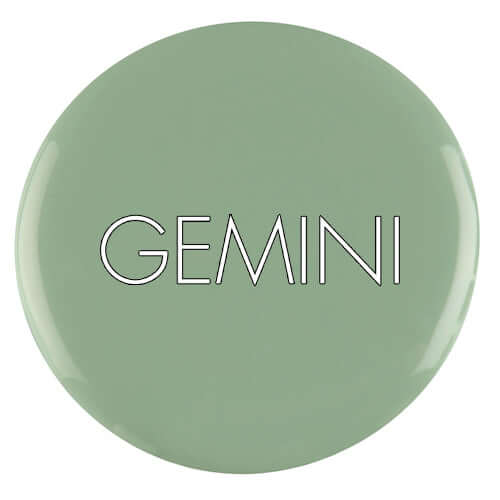 0100 Pistachio Green - GEMINI GEMINI GEMINI NagellackHelles Pastellgrün Hergestellt in SüdafrikaGEMINI by Bio Sculpture Bio Sculpture