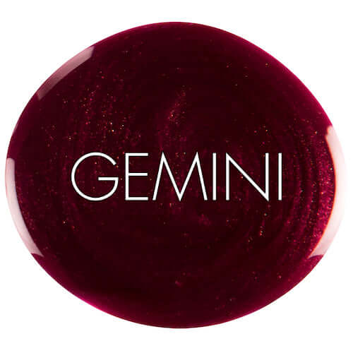 2024 Claret (F) - GEMINI GEMINI GEMINI Nagellack Hergestellt in SüdafrikaGEMINI by Bio Sculpture Bio Sculpture
