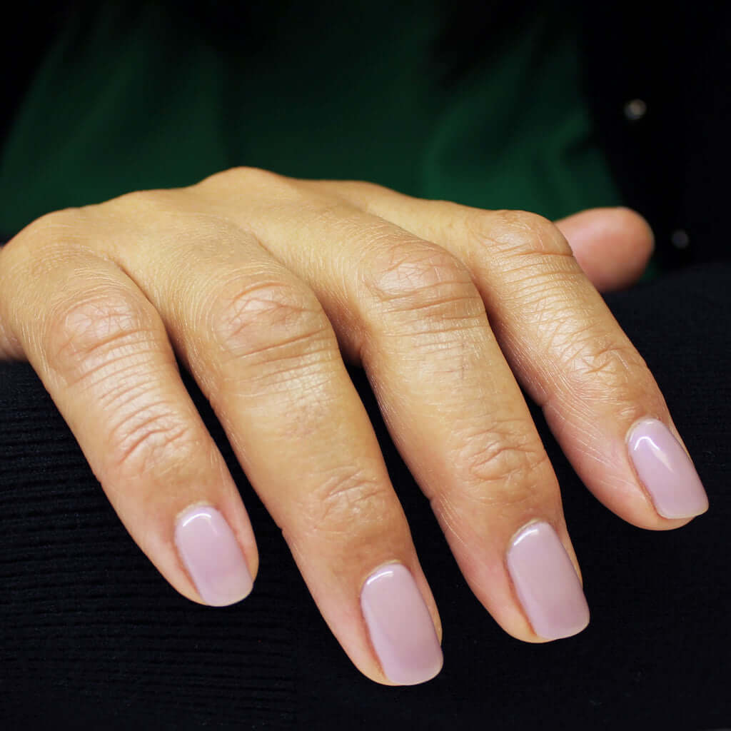 2062 Dawn - GEMINI GEMINI GEMINI NagellackHelles Nude mit violettem Schimmer Hergestellt in SüdafrikaGEMINI by Bio Sculpture Bio Sculpture