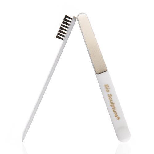 Sapphire Gel Remover Tool Pinsel & Tools Wird verwendet, um das Gel während des Entfernungsprozesses sanft abzulösen. Die winzige Bürste wird verwendet, um abgestorbene Haut und Staub vom Nagelwall zu entfernen. Die Raspel wird verwendet, um harte, rissig