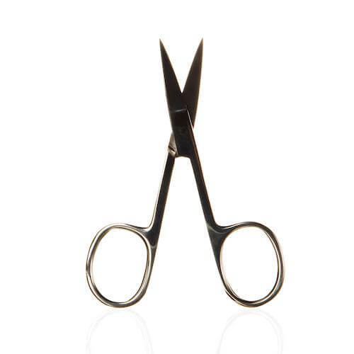Straight Blade Silver Scissors – Detailansicht