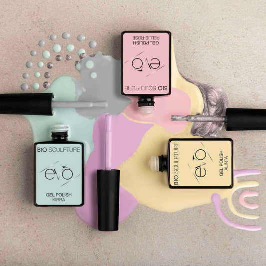 EVO Dreamtime Collection EVO Collection Bio Sculpture EVO Dreamtime CollectionUnsere Dreamtime-Kollektion lässt sich von der Kultur der Aborigines inspirieren, um 25 Jahre Bioskulptur in Australien zu feiern6 brandneue süße Evo-FarbenNr. 152 AlintaNr. 153