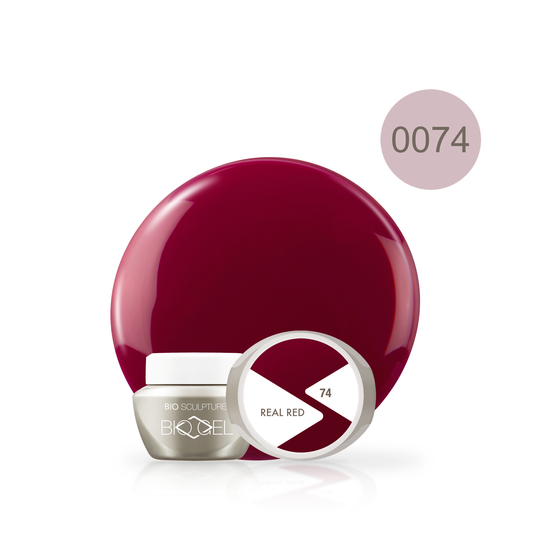 0074 Real Red - BIOGEL | Bio Sculpture