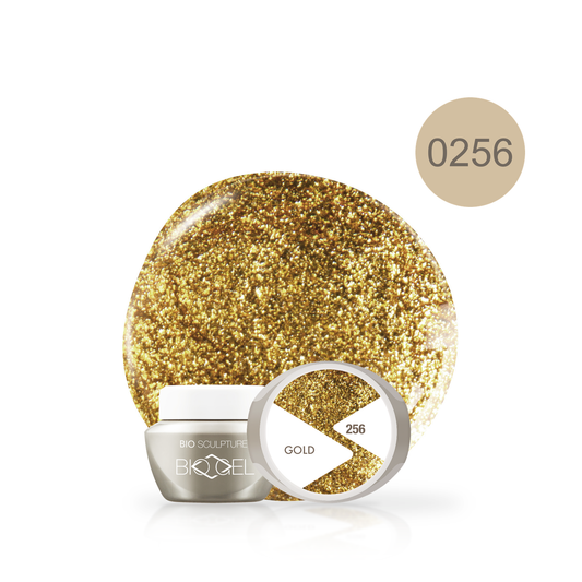 0256 Gold - BIOGEL | Bio Sculpture