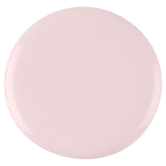 Stacey Nail Polish – Farbwirkung auf lackierten Nägeln; Farbton ein helles Rosa mit zartem Schimmer