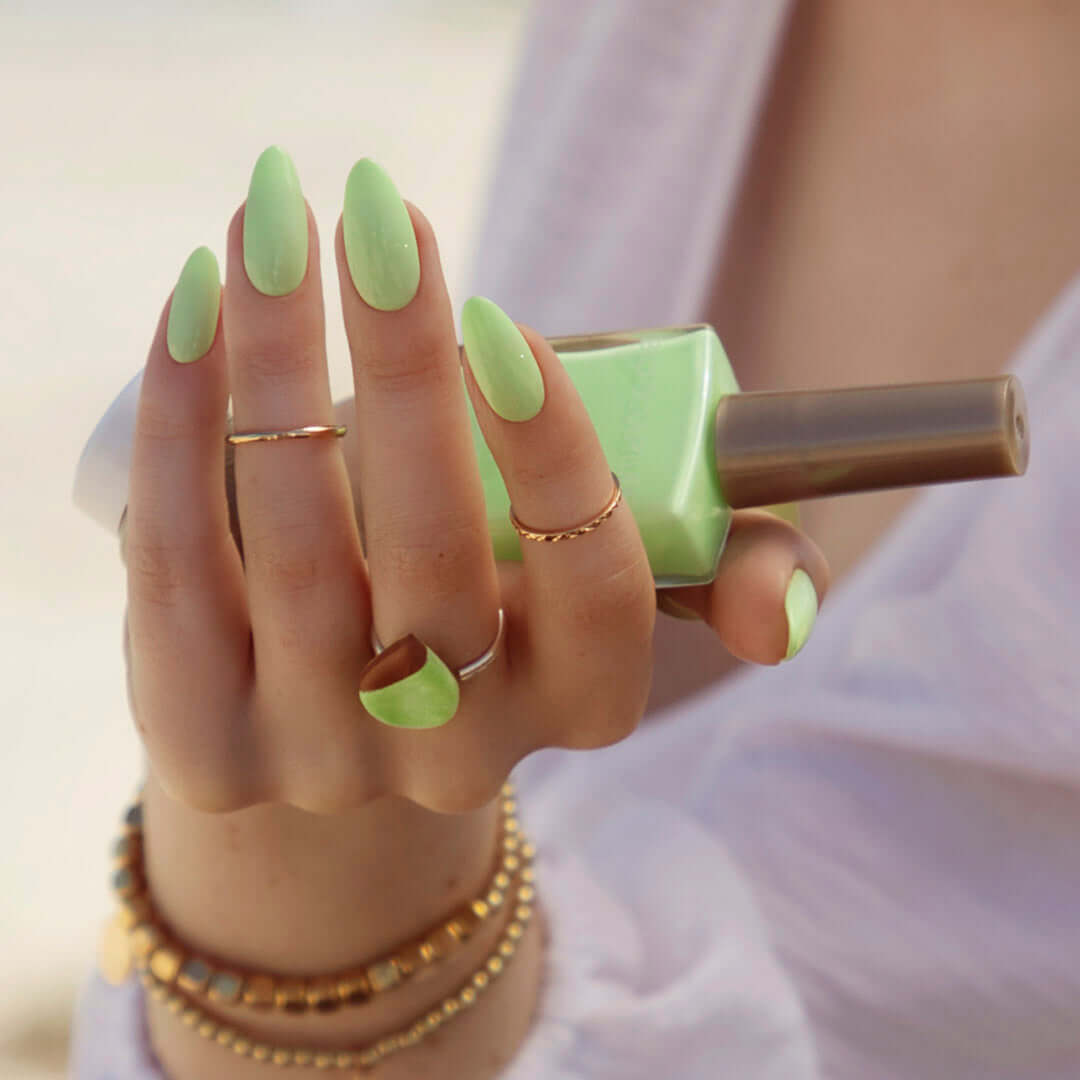 0300 Green Apple Smoothie - GEMINI GEMINI GEMINI Nagellack Hergestellt in SüdafrikaGEMINI by Bio Sculpture Bio Sculpture