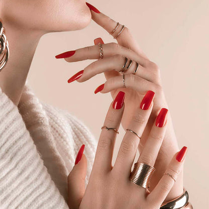 0306 Sunset Red - GEMINI GEMINI GEMINI Nagellack Hergestellt in SüdafrikaGEMINI by Bio Sculpture Bio Sculpture