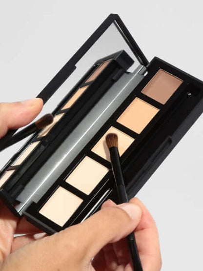 Multi-Use Palette HD Brows Mehrzweckpalette Diese Mehrzweck-Puderpalette ist unverzichtbar zum Schutz und Abdecken der Haut vor und nach der Haarentfernung. Warum es Ihnen gefallen wird Mit diesen Augenbrauen-Trimmscheren erzielen Sie bei jeder Behandlung