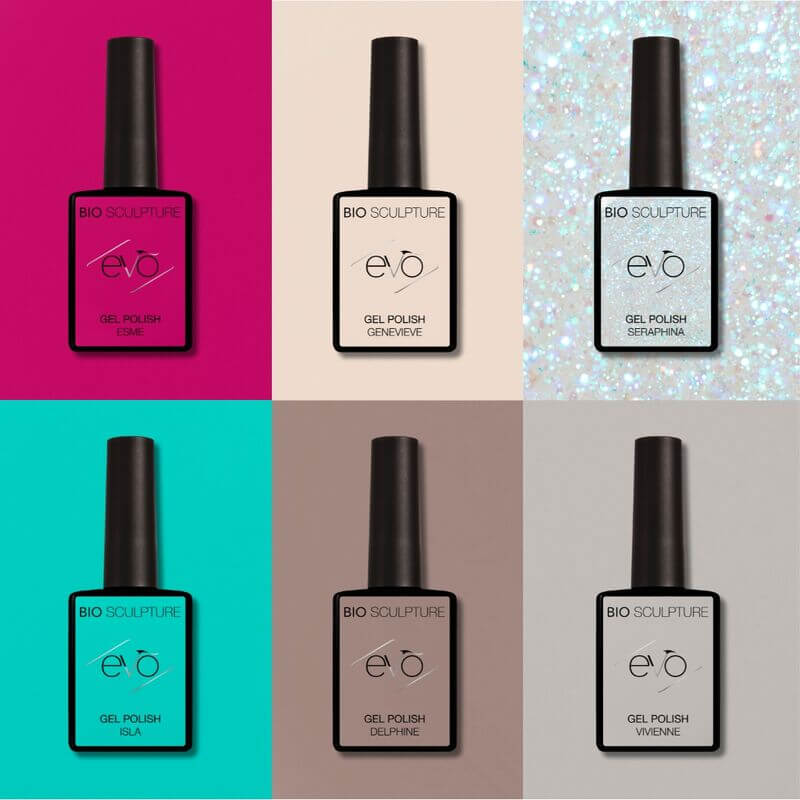 EVO Velour & Vice Collection Wir präsentieren Velour + Vice – eine kuratierte Kollektion, die sanfte Eleganz auf modernes Selbstbewusstsein trifft. Von zukünftigen Kultklassikern bis hin zu leuchtenden Farbtupfern fangen diese sechs neuen Farbtöne die vie