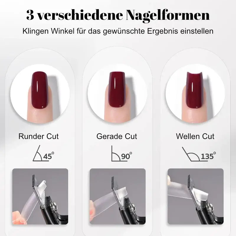 Edge Cutter Nagelscheren & Nagelknips Wird beim Anbringen der Spitze verwendet, um die Spitze auf die gewünschte Länge zu kürzen. Bio Sculpture