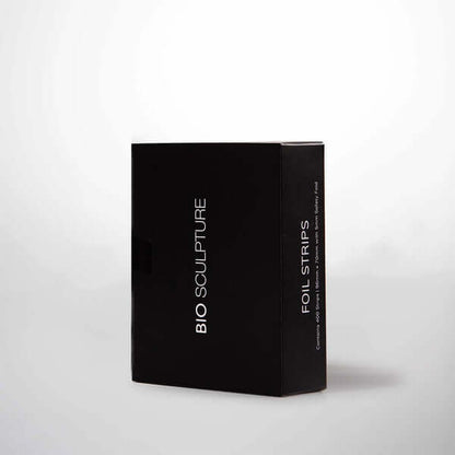 Nail Foils (x400) Pinsel & Tools Vorgeschnittene Folienstreifen zur Verwendung während des Gel-Entfernungsprozesses. Professionelle, praktische, dicke Folie, die das getränkte Wattepad auf dem Nagel fixiert.Inhalt - 400 Stück Bio Sculpture