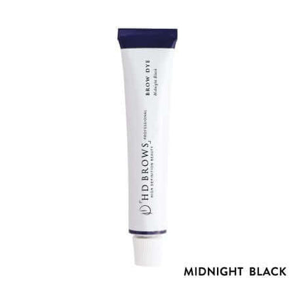 Brow Dye HD Brows Augenbrauenfarbe Exklusive Haartönung für die Augenbrauen, die bis zu 5 Wochen hält. Nur für den professionellen Gebrauch. Befolgen Sie die Anweisungen sorgfältig. Inhalt 20 ml HD Brows