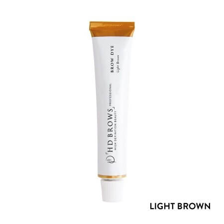 Brow Dye HD Brows Augenbrauenfarbe Exklusive Haartönung für die Augenbrauen, die bis zu 5 Wochen hält. Nur für den professionellen Gebrauch. Befolgen Sie die Anweisungen sorgfältig. Inhalt 20 ml HD Brows