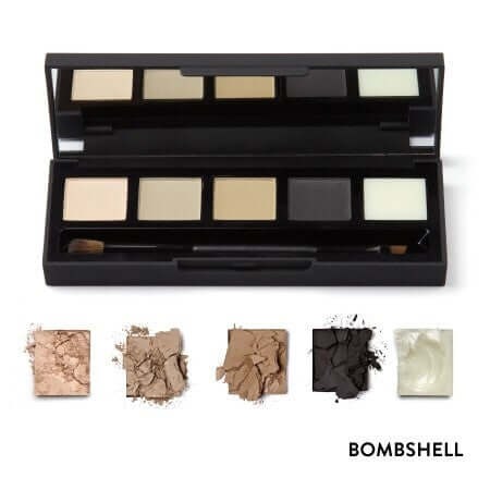 Eye & Brow Palette HD Brows Augenbrauenpuder Pigmentierte Augenbrauenpuder-Palette Der ultimative Reisebegleiter oder Beauty-Essential für unterwegs: Mit der Eye & Brow Palette können Sie in einem eleganten Kompaktset Ihre Augenbrauen füllen, definieren u