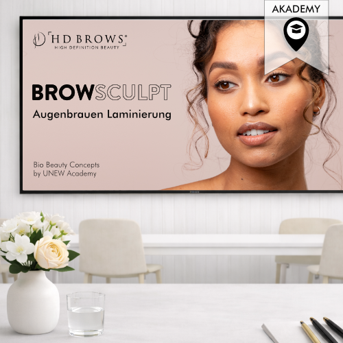 Augenbrauen Laminierung - HD BrowSculpt - ACADEMY Schulung