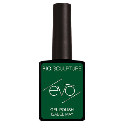 0158 Isabel May - EVO EVO EVO GellackDer perfekteste universelle, tiefdunkle Grünton Sieht das ganze Jahr über wunderschön aus, Frühling/Sommer und Herbst/Winter Hergestellt in Südafrika.EVO by Bio Sculpture Bio Sculpture