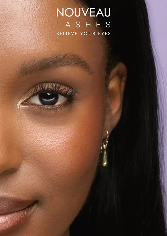 Digitale Nouveau Lashes Posterdatei Variante 3