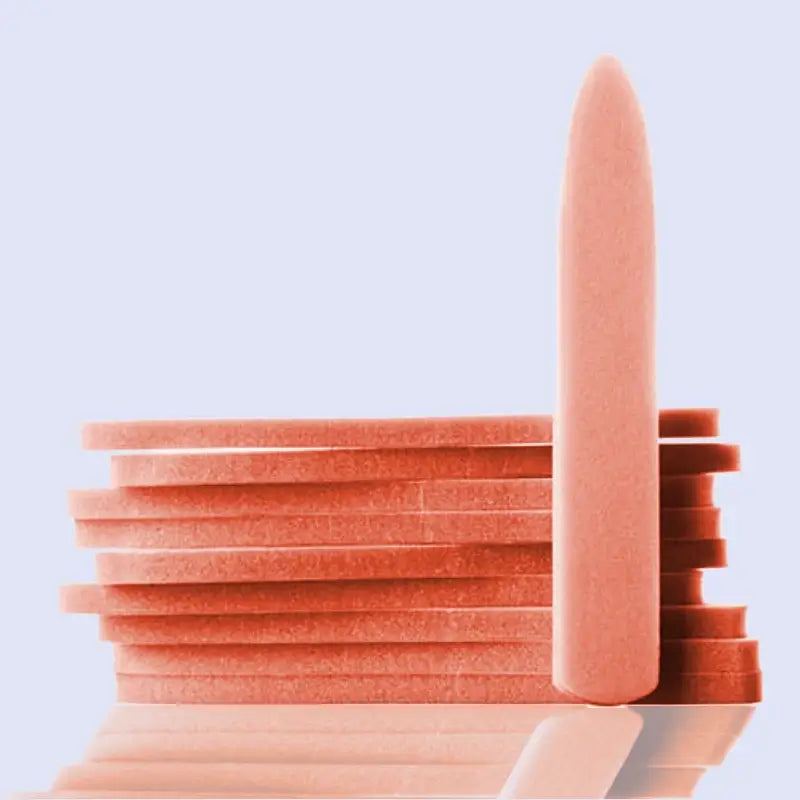 Orange Spear Patches 100/100 Nagelfeilen Einweg-Feilenaufsatz für die Multi-Feile mit 100er Körnung Inhalt - 10 Stück Bio Sculpture