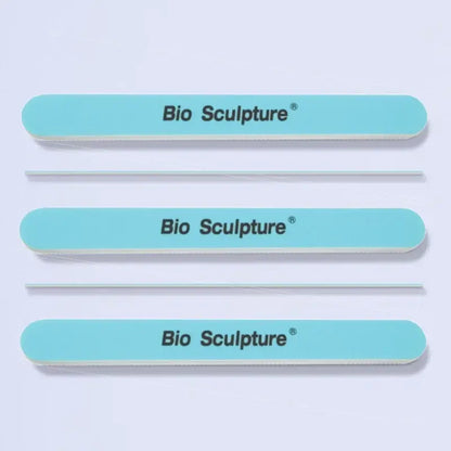 Turquoise Shiner 400/3000 Nagelfeilen Polierfeile - schafft mühelos hochglänzende Naturnägel mit einer 400er / 3000er Körnung. Bio Sculpture