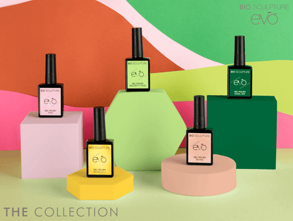 EVO | THE COLLECTION EVO Collection Bio Sculpture EVO THE COLLECTION Kreiert von den 5 top Bio Sculpture Nailartistinnen 1x Isabel May 12 ml 1x Betina 12 ml 1x Michelle H 12 ml 1x Miss Betty Rose 12 ml 1x Tania 12 ml Kostenlos erhalten Sie: 5 x Colour Sti