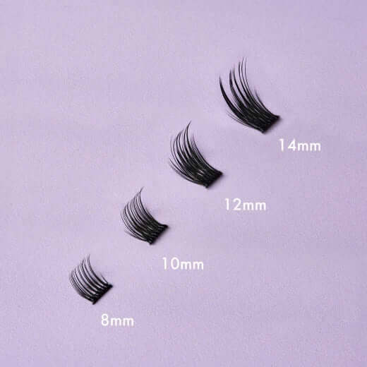 Vorgeklebte Express-Cluster-Wimpern (Nartural 01) Lash Extensions Diese vorgeklebten Wimpernbüschel sind ideal für Express-Behandlungen oder den Verkauf im Salon und sorgen für einen zarten Look, den Sie den ganzen Tag über tragen können. 1 x Packung mit