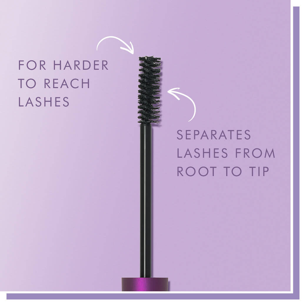 Enhance Mascara Wimpernpflege Speziell entwickelt, um Wimpernverlängerungen glamouröses Volumen zu verleihen, ohne die Klebeverbindung zu beeinträchtigen oder zu beschädigen. Die einzigartige Formel unterstützt das natürliche Wimpernwachstum, während nähr