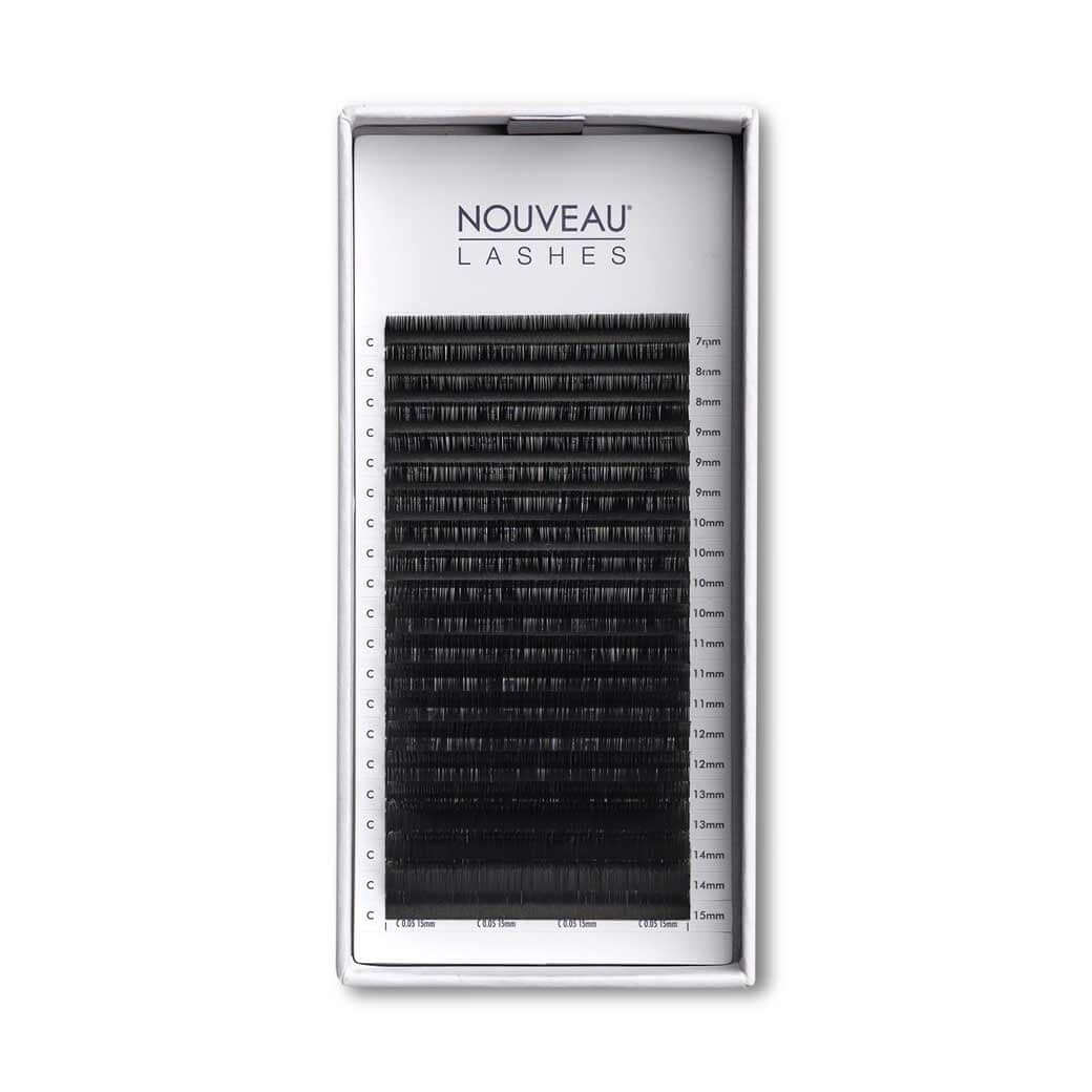 NEW Lashes Extensions mixed size Box 20 Reihen MATT Lash Extensions Diese Volumen-Wimpernverlängerungen sind perfekt für Ihre Global Volume-Behandlungen oder andere Volumen-Wimperntechniken, da sie unglaublich einfach aufzufächern sind. Die tiefschwarze F