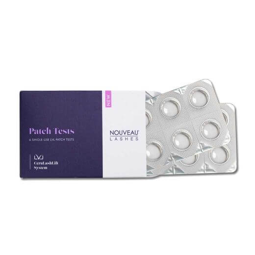 LVL CeraLashLift - Allergietest Test LVL Cera Diese Patch-Tests sind für den Einsatz vor LVL-Behandlungen konzipiert, die mit dem LVL CeraLashLift System durchgeführt werden, der LVL-Wimpernlifting-Reihe der nächsten Generation, die exklusiv von Nouveau L