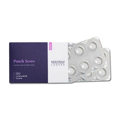 LVL CeraLashLift - Allergietest Test LVL Cera Diese Patch-Tests sind für den Einsatz vor LVL-Behandlungen konzipiert, die mit dem LVL CeraLashLift System durchgeführt werden, der LVL-Wimpernlifting-Reihe der nächsten Generation, die exklusiv von Nouveau L