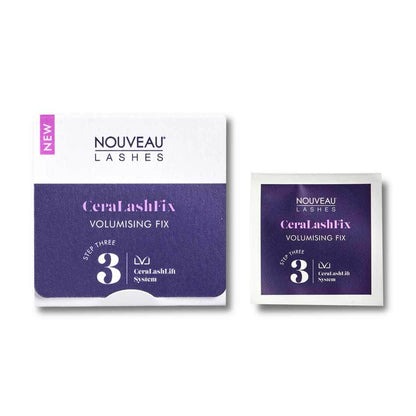 LVL CeraLash Volumising fix 1.9% (Step 3) LVL Cera Dieses Produkt ist eine mildere Version unseres LVL CeraLashFix und wurde für den Einsatz entwickelt, wenn während der Behandlung keine Tönung mit dem Fix gemischt wird. Exklusiv für Nouveau Lashes zertif