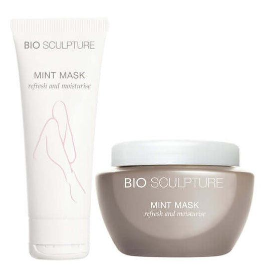 Mint Mask - SPA SPA Diese kühlende und nährende Maske verwöhnt müde oder trockene Hände und Füsse und gibt der Haut Feuchtigkeit. Mindestens 10 bis 15 Minuten einwirken lassen. Je länger die Einwirkzeit, desto größer der Frische-Effekt. Maske mit Papiertü