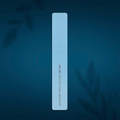 Nagelfeile 150/180 Grit - Pro Exclusive Nagelfeilen Mineralische breite, gerade Nagelfeile von Staleks Pro Exclusive, Körnung / Grit 150/180 STALEKS