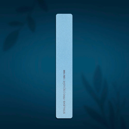 Nagelfeile 150/180 Grit - Pro Exclusive Nagelfeilen Mineralische breite, gerade Nagelfeile von Staleks Pro Exclusive, Körnung / Grit 150/180 STALEKS