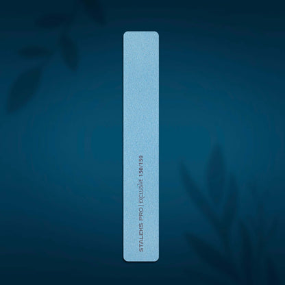 Nagelfeile 150/150 Grit - Pro Exclusive Nagelfeilen Mineralische breite, gerade Nagelfeile von Staleks Pro Exclusive, Körnung / Grit 150/150 STALEKS