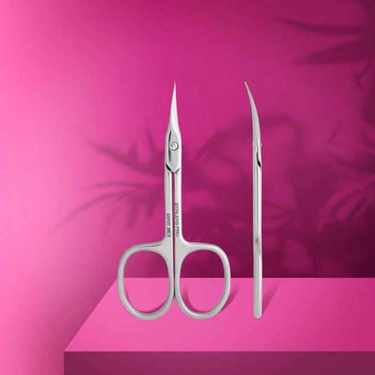 Nagelhaut Schere - EXPERT 50 Type 2 Professional Nagelscheren & Nagelknips Nagelhaut Schere / cuticle scissors EXPERT 50 TYPE 2 HOCHWERTIGES MANIKÜRE-PEDIKÜRE-WERKZEUG Von Hand geschliffen Schmale Klingen für sanftes Schneiden der Nagelhaut. Klassische Kl