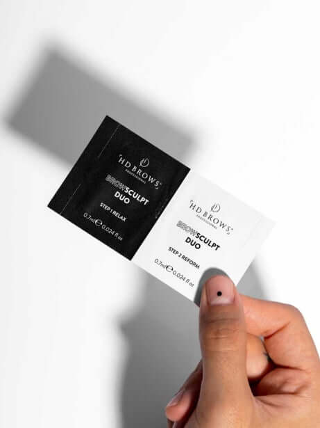 BrowSculpt Duo Laminierung BrowSculpt BrowSculpt Duo Die BrowSculpt Duo-Cremes sind unsere branchenweit anerkannten Produkte zur Augenbrauenlaminierung und sind ausschließlich für ausgebildete BrowSculpt-Stylisten erhältlich. Unser fachkundiges, internes