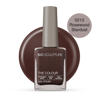 0213 Rosewood Stardust – THE COLOUR Nagellack