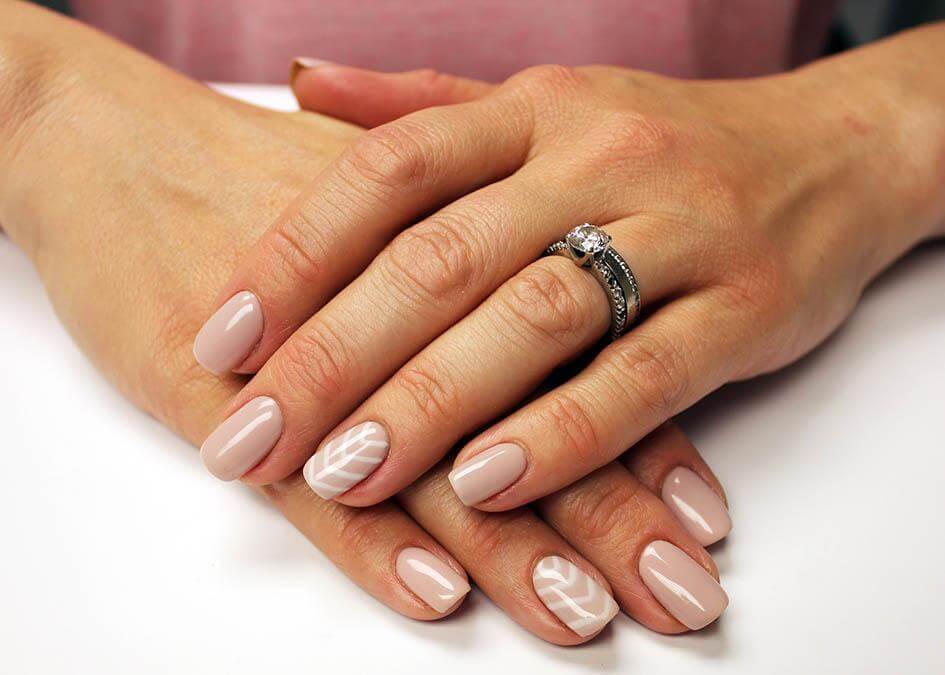 0184 Classic Jacquard - GEMINI GEMINI GEMINI NagellackZartes, kräftiges Rosa-Nude Hergestellt in SüdafrikaGEMINI by Bio Sculpture Bio Sculpture