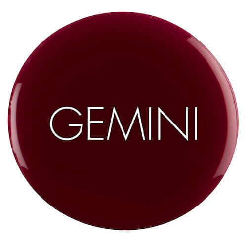 0020 Cherry Ripe - GEMINI GEMINI GEMINI Nagellack Hergestellt in SüdafrikaGEMINI by Bio Sculpture Bio Sculpture