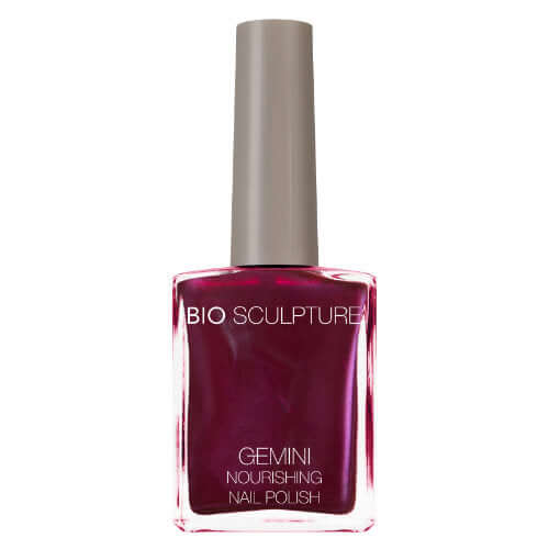 2018 Passion Plum - GEMINI GEMINI GEMINI NagellackPerlmuttfarbenes Himbeerrot mit violettem Unterton Hergestellt in SüdafrikaGEMINI by Bio Sculpture Bio Sculpture