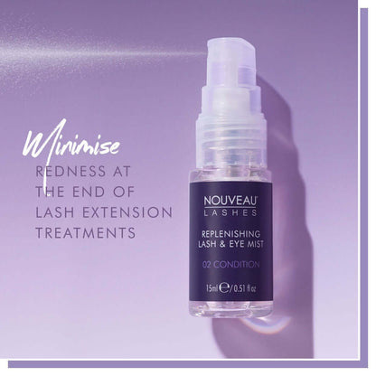 Replenishing Lash & Eye Mist Wimpernpflege NEU!!! Regenerierender Wimpern- und Augen Spray der Allrounder für Wimpernverlängerungen. Im Institut nach der Wimpernverlängerung: minimiert das Brennen und mögliche Reizungen der Augen durch die Klebstoffrestea