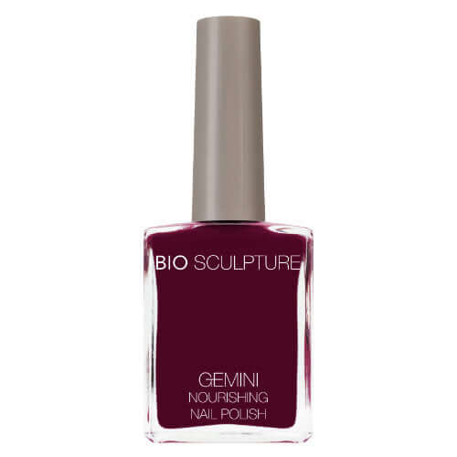 0086 Dark Plum - GEMINI GEMINI GEMINI Nagellack Hergestellt in SüdafrikaGEMINI by Bio Sculpture Bio Sculpture