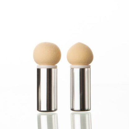 Puffer Applikator Set Inhalt: 1x Applikator rund 1x Applikator spitz Bio Sculpture