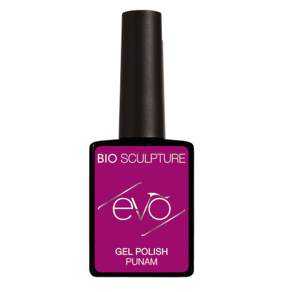 0125 Punam - EVO EVO EVO GellackEin satter, lebendiger rosa-lila Farbton Hergestellt in Südafrika.EVO by Bio Sculpture Bio Sculpture