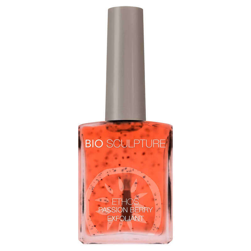 0324 Passion Berry Exfoliant - ETHOS ETHOS Ein Peeling für Nägel und Nagelhaut mit weichen Tonerdepartikeln und Passionsfruchtsamenpulver, dass hilft trockene und abgestorbene Zellen zu entfernen. Kukuinussöl bietet antioxidative und Anti-Aging-Eigenschaf