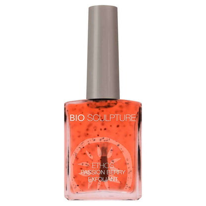 0324 Passion Berry Exfoliant - ETHOS ETHOS Ein Peeling für Nägel und Nagelhaut mit weichen Tonerdepartikeln und Passionsfruchtsamenpulver, dass hilft trockene und abgestorbene Zellen zu entfernen. Kukuinussöl bietet antioxidative und Anti-Aging-Eigenschaf