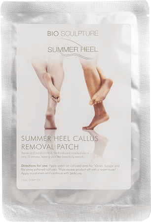Summer Heel Patch Sachets - SPA SPA Box mit 10 Stück Bio Sculpture