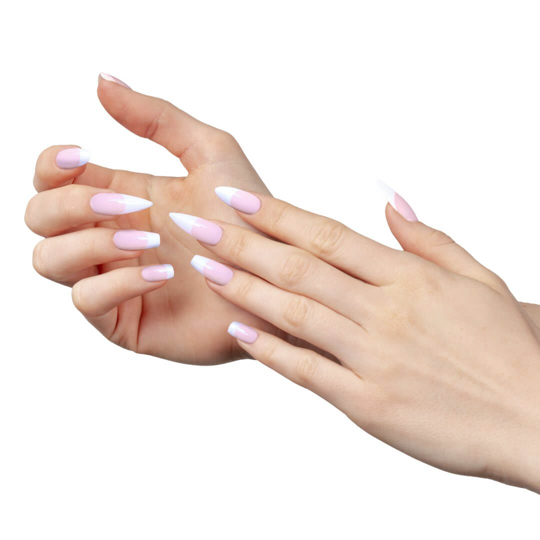 Full Cover Nail Tips - Set Tips Kaufe das KOMPLETTE Set und erhalte 10% auf die Tips und das UV LED Flashlighterhalten Sie als Geschenk dazu.- COFFIN MEDIUM BOX mit 360 Stück- COFFIN LONG BOX mit 208 Stück- STILETTO LONG BOX mit 360 Stück- ALMOND MEDIUM B